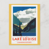 Louise Canadian Rockies Canada Briefkaart (Voorkant)