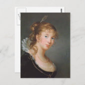 Louise Elisabeth Brun-Princess Louise van Pruisen Briefkaart (Voorkant / Achterkant)
