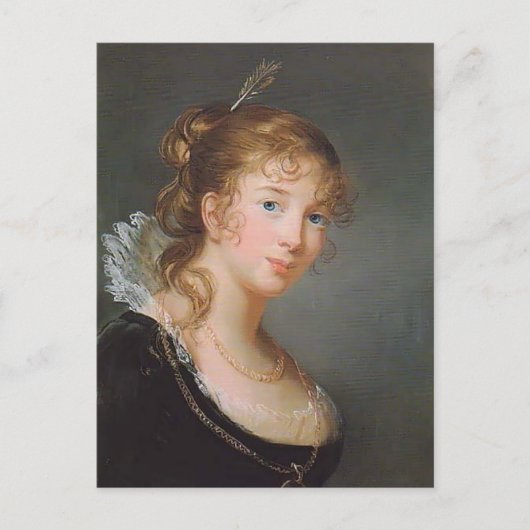 Louise Elisabeth Brun-Princess Louise van Pruisen Briefkaart (Voorkant)