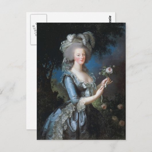 Louise Elisabeth-Queen Marie Antoinette van Frankr Briefkaart (Voorkant / Achterkant)