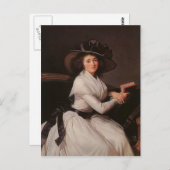 Louise Elisabeth Vigee Le Brun- Countess of Châtre Briefkaart (Voorkant / Achterkant)