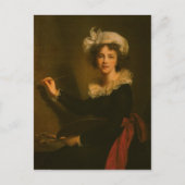 Louise Elisabeth Vigee Le Brun-Self-portret Briefkaart (Voorkant)