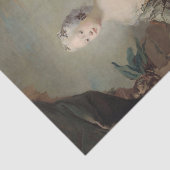 Louise, Frederik V's eerste koningin door Carl Pil Tissuepapier (Detail)