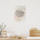 Louise Hay - Het beste wat we kunnen Poster (Keuken)