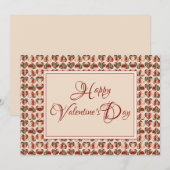 Louise Hearts Valentijnse Feestdagenkaart (Voorkant / Achterkant)