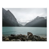 Louise in de regen foto afdruk (Voorkant)