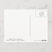 Louise in het nationale park Banff Briefkaart (Achterkant)