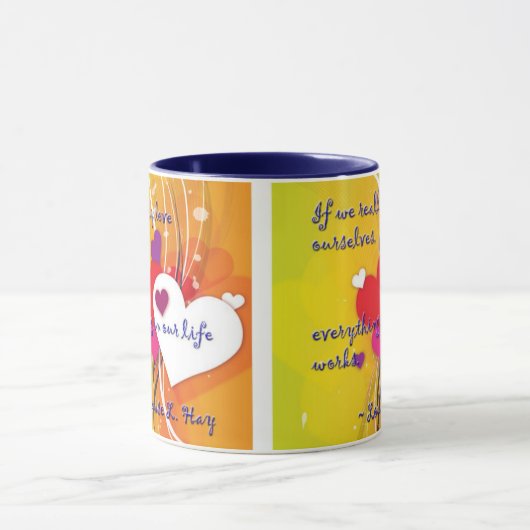 Louise L. Hay mok (Midden)