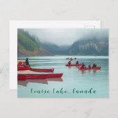 Louise Lake Briefkaart (Voorkant / Achterkant)