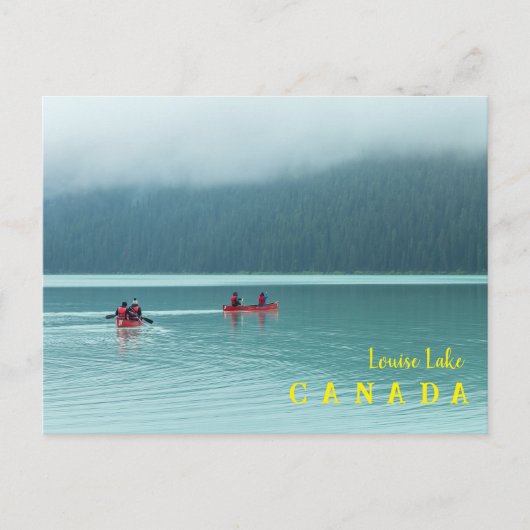 Louise Lake, Canada Briefkaart (Voorkant)
