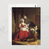 Louise Le Brun- Marie Antoinette en haar kinderen Briefkaart (Voorkant / Achterkant)