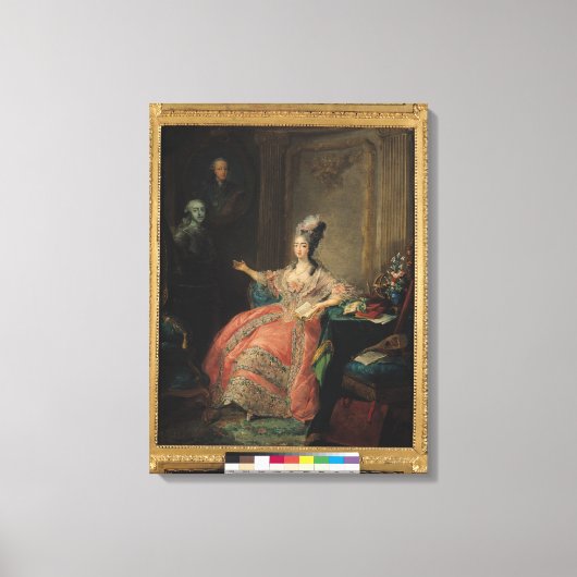 Louise Marie Josephine of Savoy Canvas Afdruk (Voorkant)