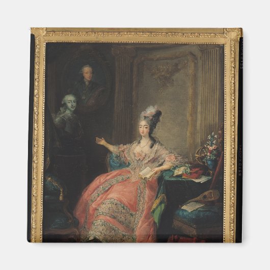 Louise Marie Josephine of Savoy Magneet (Voorkant)