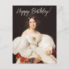 Louise Mayer Ferdinand Waldmueller Gefeliciteerd Briefkaart