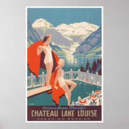 Louise-meer Kunst Canada Reisposter Canadees Poster