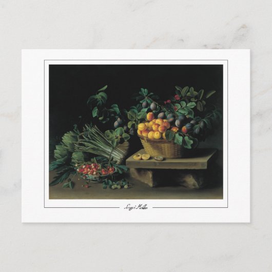 Louise Moillon #10 - Kunstmatig Briefkaart (Voorkant)