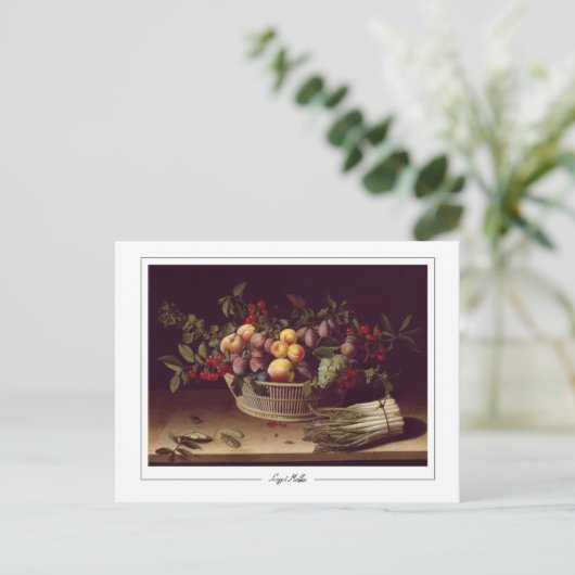 Louise Moillon #5 - Fine Art Briefkaart (Staand voorkant)