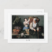 Louise Moillon #6 - Fine Art Briefkaart (Voorkant / Achterkant)