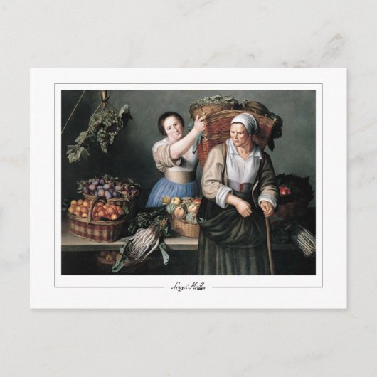 Louise Moillon #6 - Kunstpostkaart Briefkaart (Voorkant)