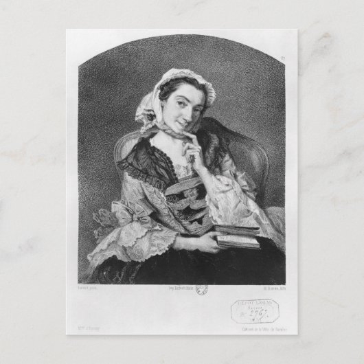 Louise Tardieu d'Escalevelles Briefkaart (Voorkant)