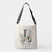 Louise's stralende kracht - Boho Chic Monogram Crossbody Tas (Voorkant)