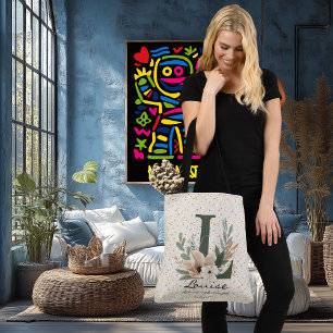 Louise's stralende kracht - Boho Chic Monogram Crossbody Tas