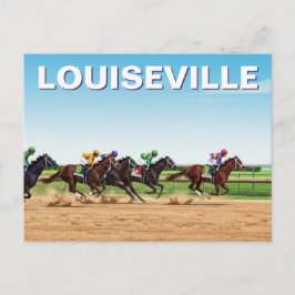 Louiseville Kentucky Reizen Briefkaart