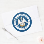 Louisiaanse zegel, zegel van Louisiana Sticker (Envelop)