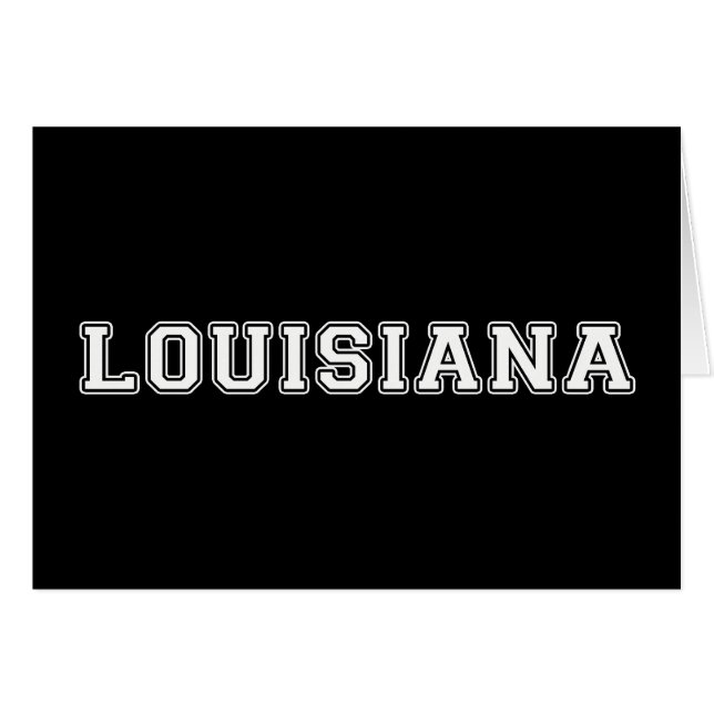 Louisiana (Voorkant Horizontaal)