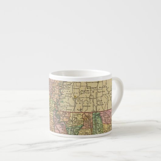 Louisiana 10 espresso kop (Voorkant rechts)