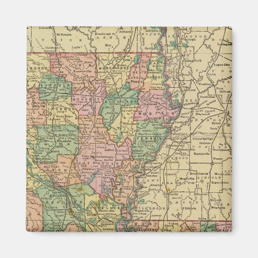 Louisiana 10 magneet (Voorkant)