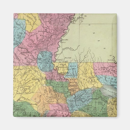 Louisiana 10 magneet (Voorkant)