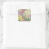 Louisiana 10 vierkante sticker (Tas)