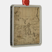 Louisiana 12 metalen ornament (Rechts)