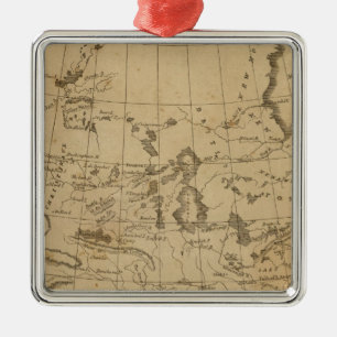 Louisiana 12 metalen ornament