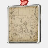 Louisiana 12 metalen ornament (Links)