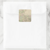 Louisiana 3 vierkante sticker (Tas)