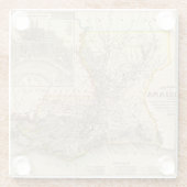 Louisiana 4 glazen onderzetter (Achterkant)