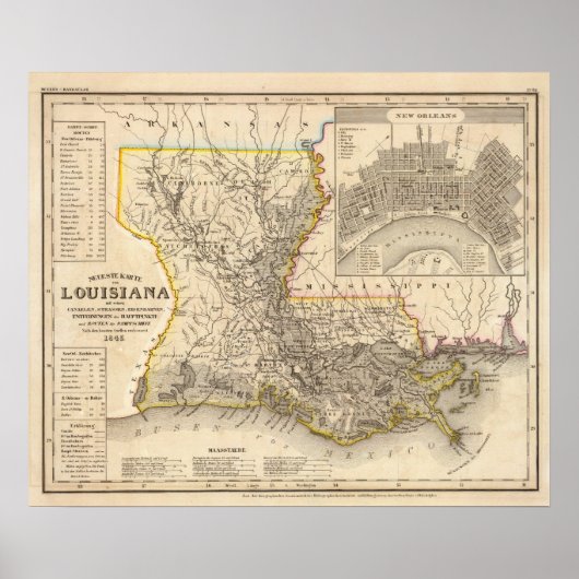 Louisiana 4 poster (Voorkant)