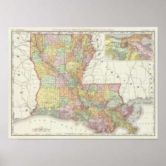 Louisiana 4 poster (Voorkant)