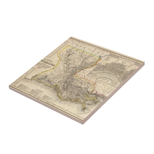 Louisiana 4 tegeltje (Zijkant)