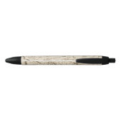 Louisiana 4 zwarte inkt pen (Achterkant)