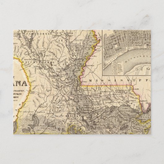 Louisiana 5 briefkaart (Voorkant)