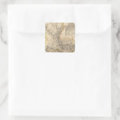 Louisiana 5 vierkante sticker (Tas)