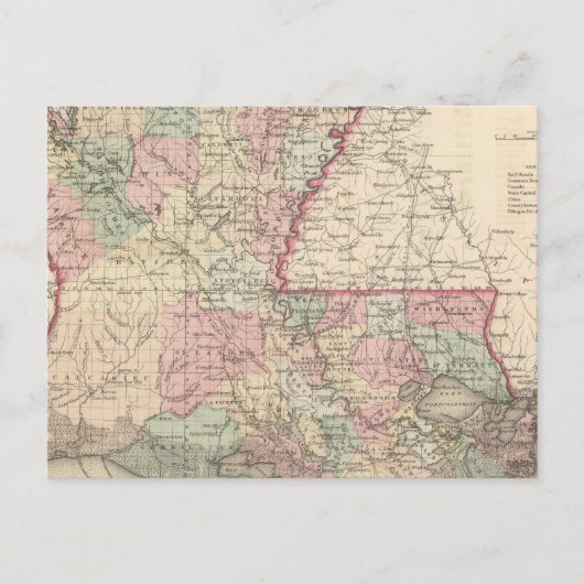 Louisiana 6 briefkaart (Voorkant)