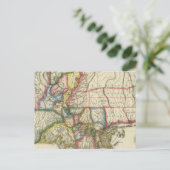 Louisiana 7 briefkaart (Staand voorkant)