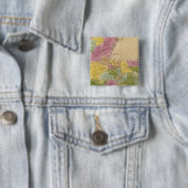 Louisiana 7 vierkante button 5,1 cm (In situ)