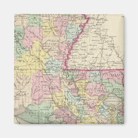 Louisiana 8 magneet (Voorkant)