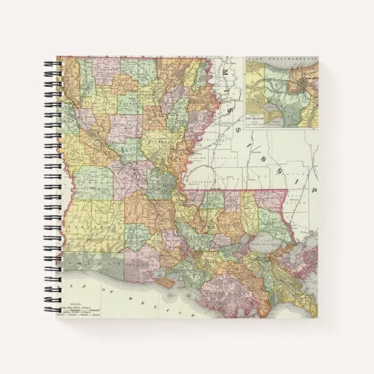 Louisiana 8 notitieboek (Voorkant)