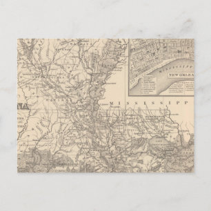 Louisiana 9 briefkaart